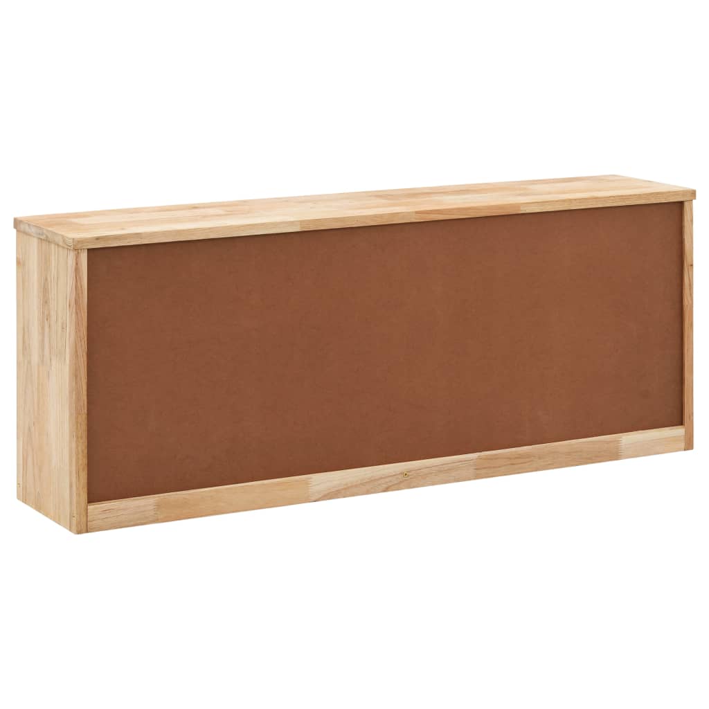 Shoe Storage Bench 94X20X Solid Walnut Wood