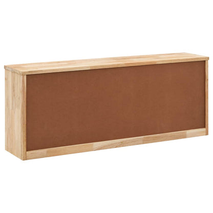 Shoe Storage Bench 94X20X Solid Walnut Wood