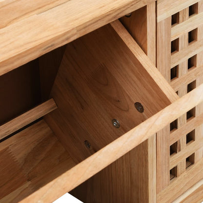 Shoe Storage Bench 94X20X Solid Walnut Wood