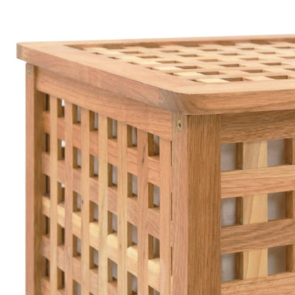 Laundry Chest Solid Walnut Wood