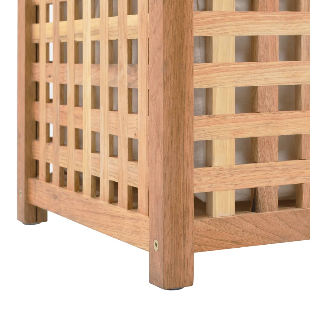 Laundry Chest Solid Walnut Wood