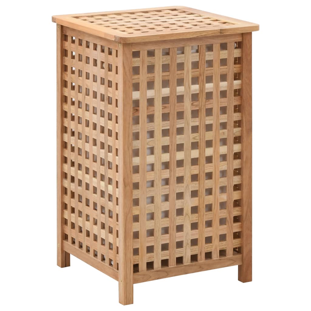 Laundry Chest Solid Walnut Wood