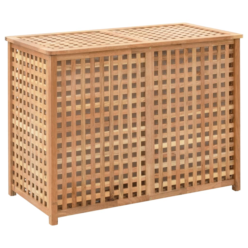 Laundry Chest Solid Walnut Wood