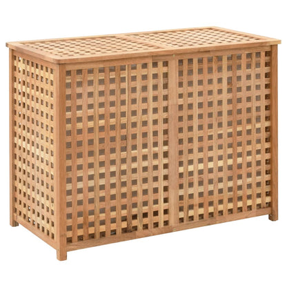 Laundry Chest Solid Walnut Wood
