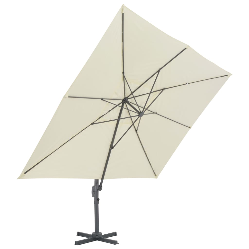 Garden Parasol With Portable Base