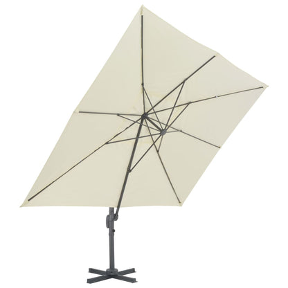 Garden Parasol With Portable Base