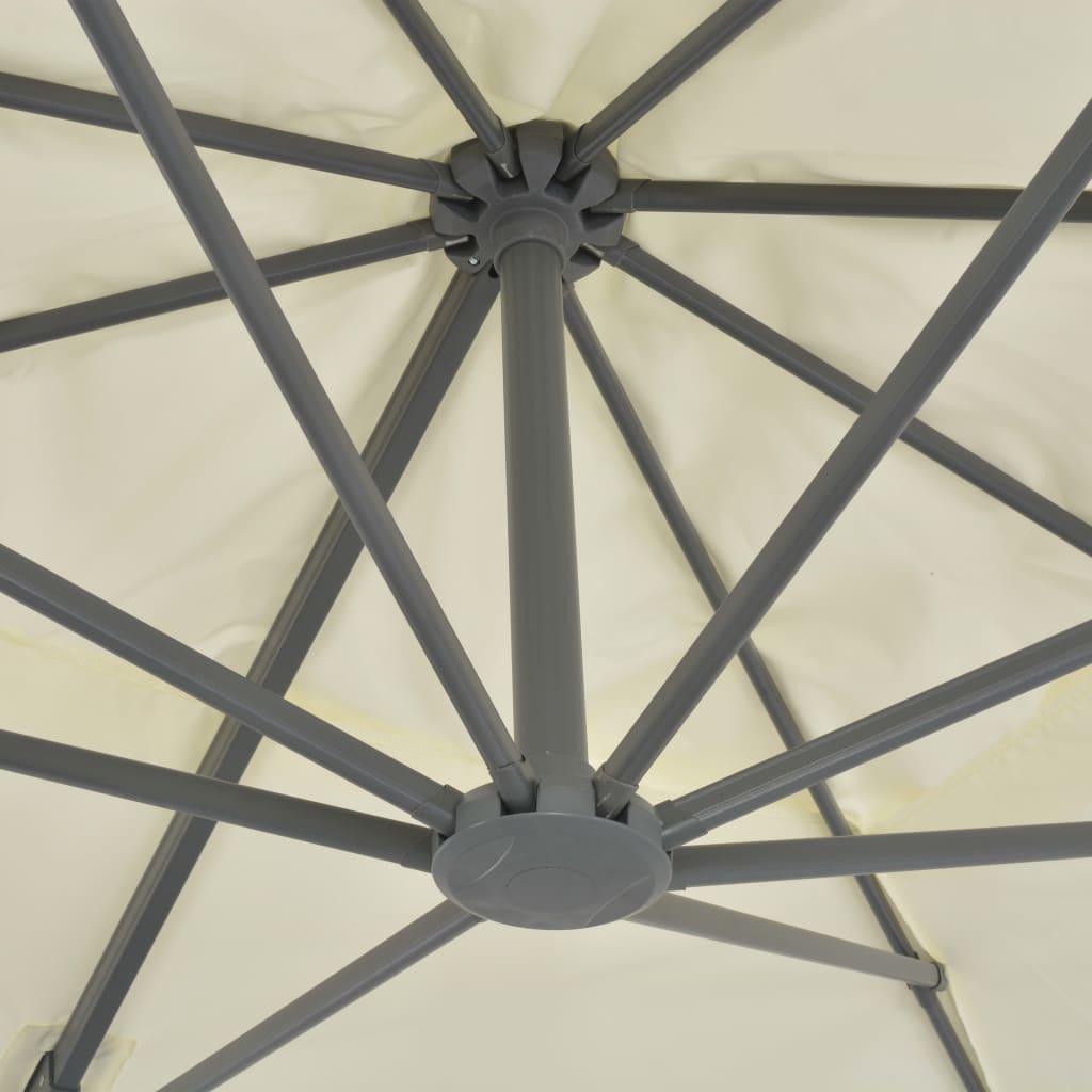 Garden Parasol With Portable Base