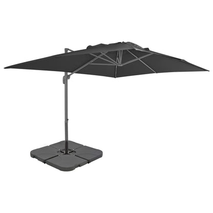 Garden Parasol With Portable Base