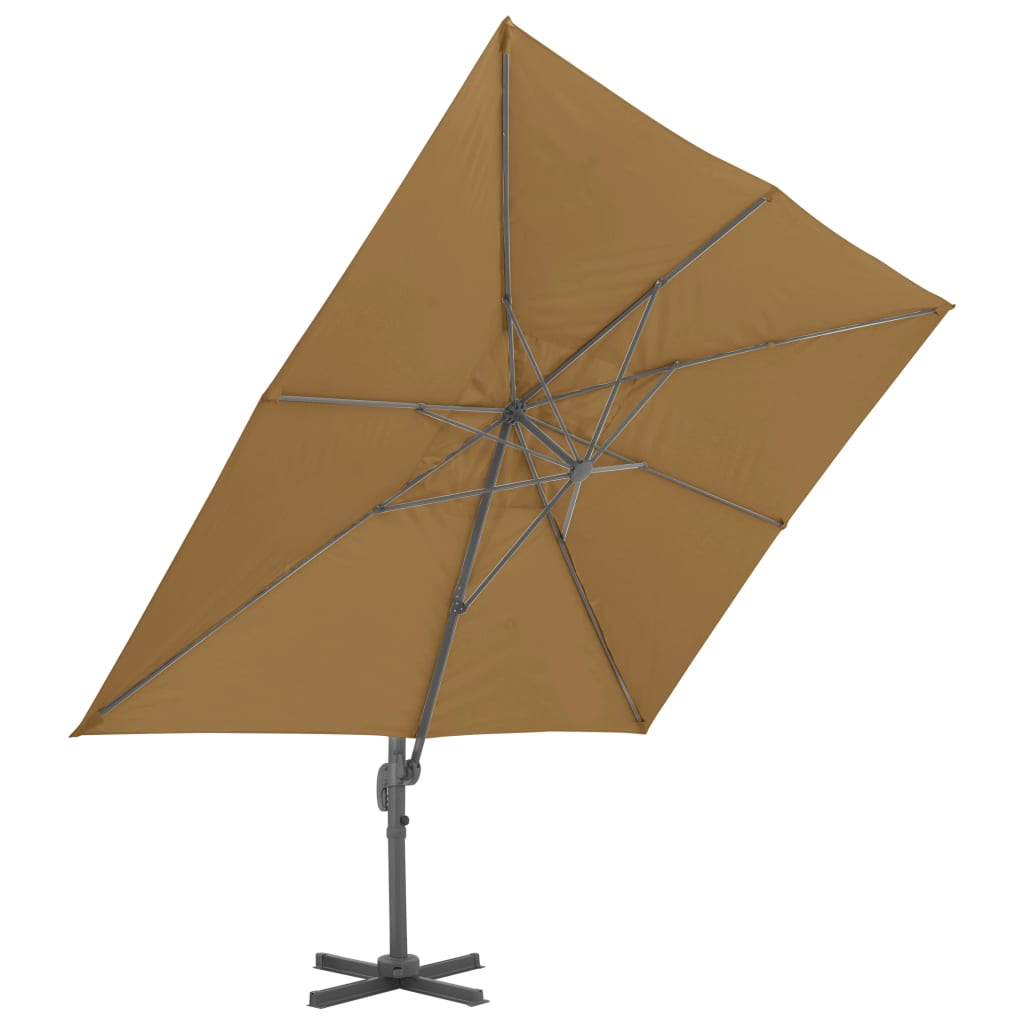 Garden Parasol With Portable Base