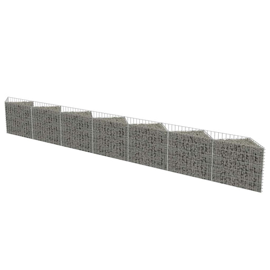 Gabion Wall Galvanised Steel 450X30X50 Cm