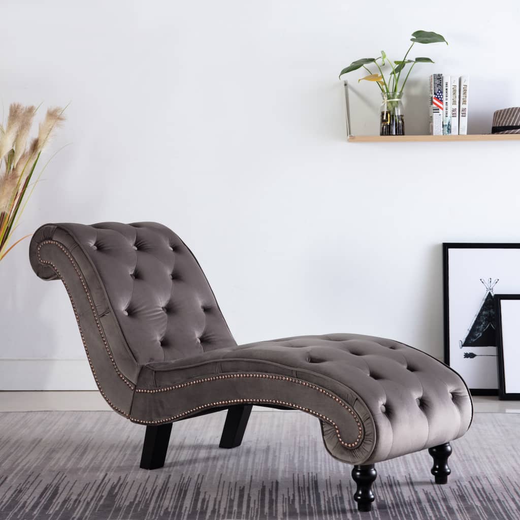 Chaise Lounge Velvet