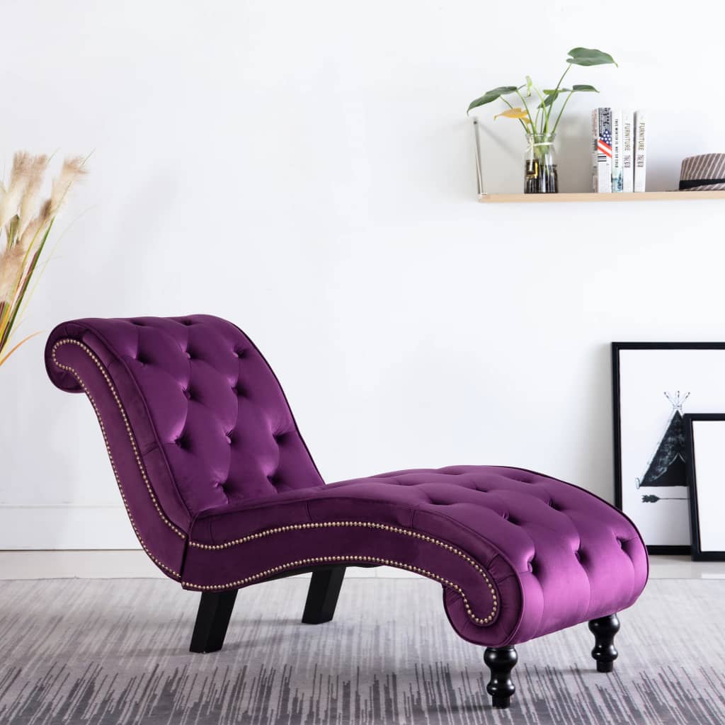 Chaise Lounge Velvet