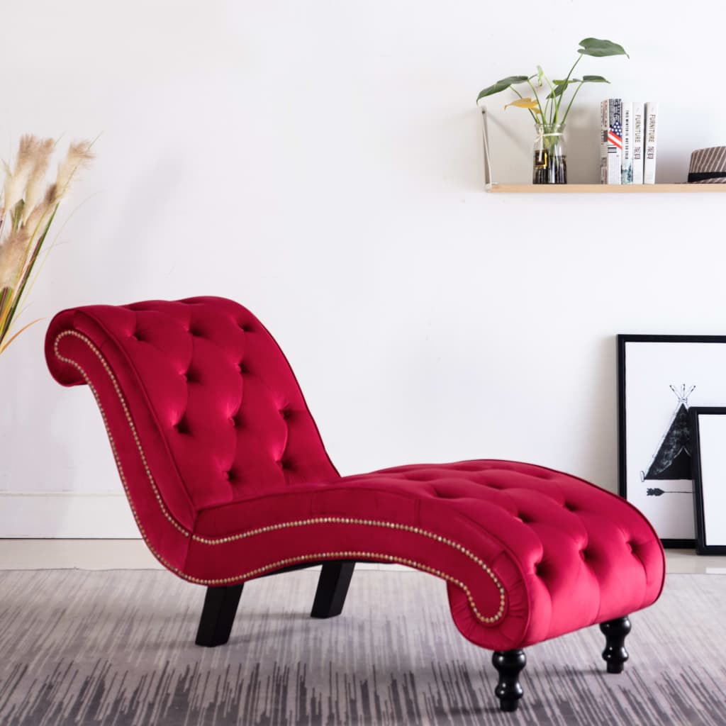 Chaise Lounge Velvet