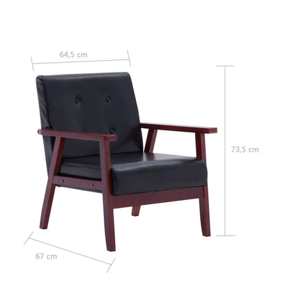Armchair Faux Leather