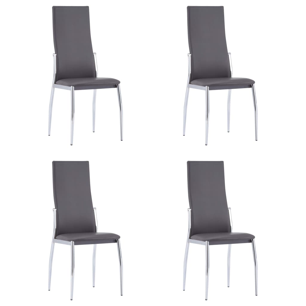 Dining Chairs 6 Pcs Faux Leather
