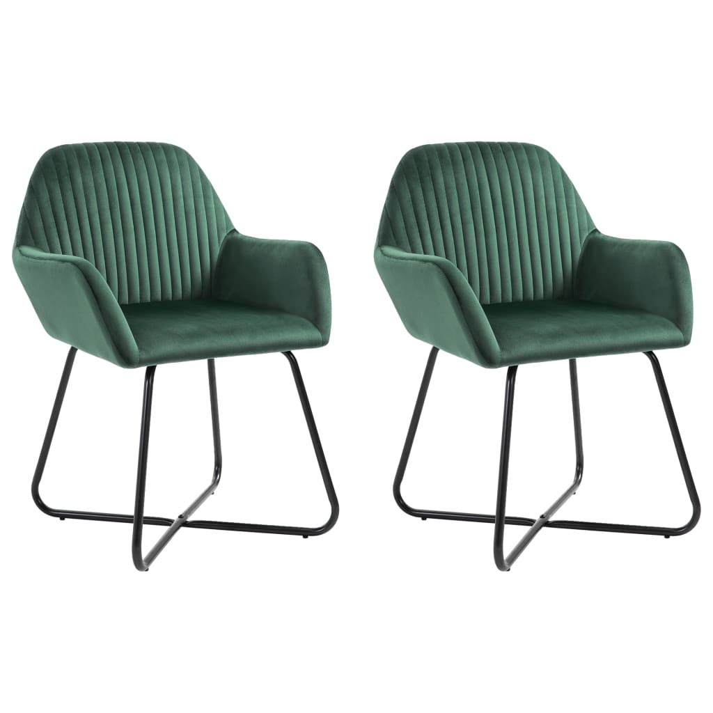 Dining Chairs 4 Pcs Velvet