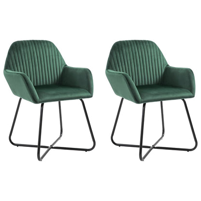 Dining Chairs 4 Pcs Velvet