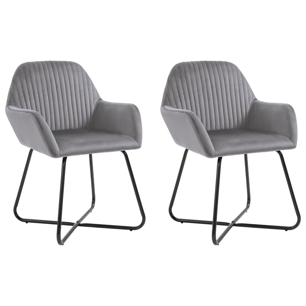 Dining Chairs 4 Pcs Velvet