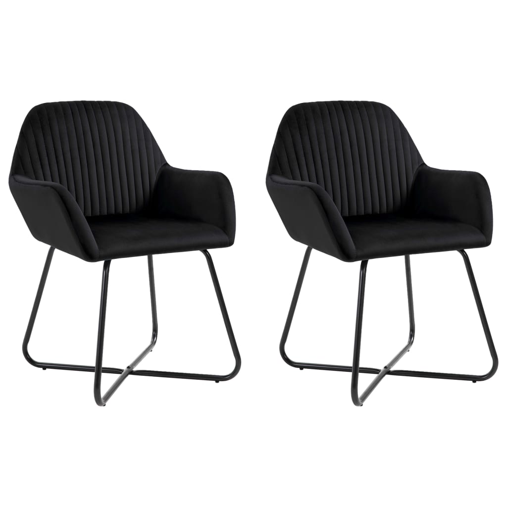 Dining Chairs 4 Pcs Velvet