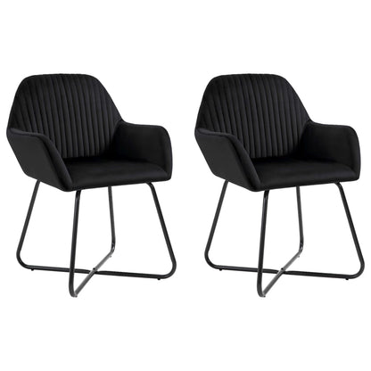 Dining Chairs 4 Pcs Velvet
