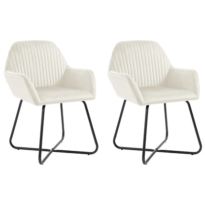 Dining Chairs 4 Pcs Velvet