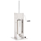 Manual Sausage Stuffer Silver Stainless Steel