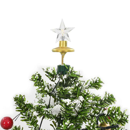 Snowing Christmas Tree With Umbrella Base 75 Cm