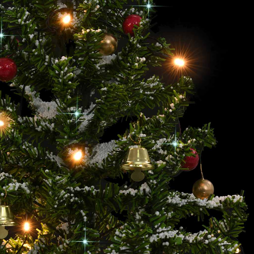 Snowing Christmas Tree With Umbrella Base 75 Cm