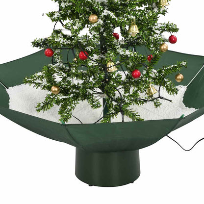 Snowing Christmas Tree With Umbrella Base 75 Cm