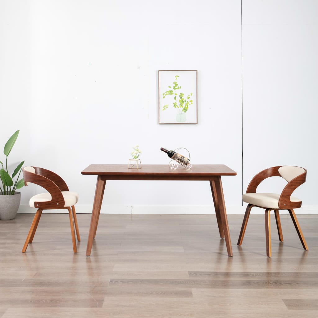 Dining Chairs 4 Pcs Dark Grey Bent Wood And Fabric