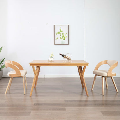 Dining Chairs 4 Pcs Dark Grey Bent Wood And Fabric