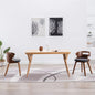 Dining Chairs 4 Pcs Dark Grey Bent Wood And Fabric