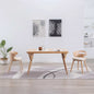 Dining Chairs 4 Pcs Dark Grey Bent Wood And Fabric