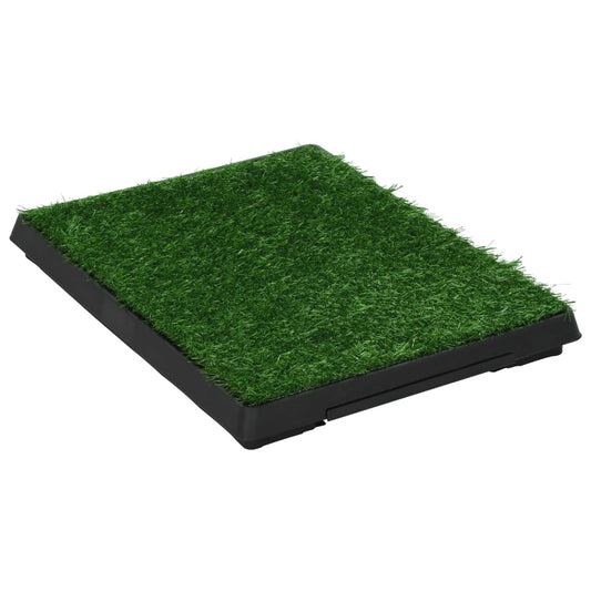 Pet Toilet With Tray & Faux Turf Green Wc