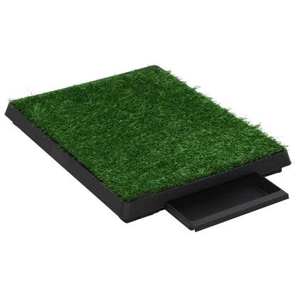 Pet Toilet With Tray & Faux Turf Green Wc