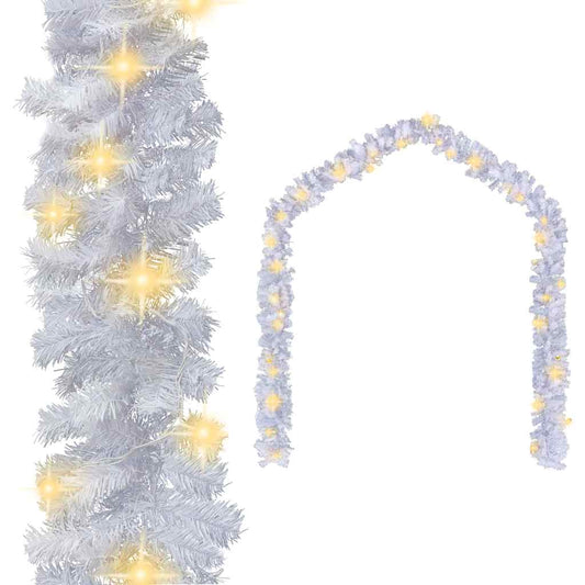 Christmas Garland With Led Lights