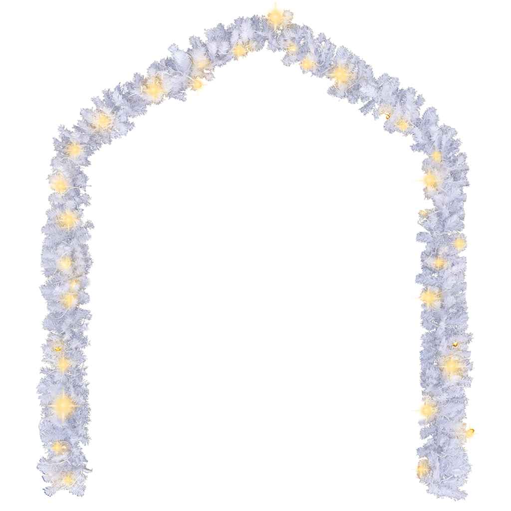 Christmas Garland With Led Lights