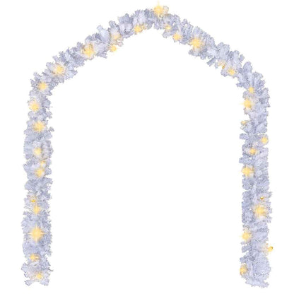 Christmas Garland With Led Lights