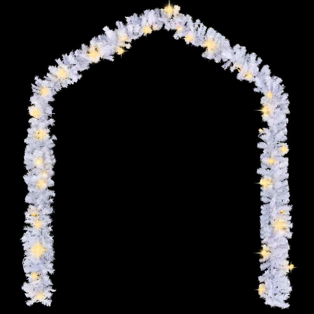 Christmas Garland With Led Lights