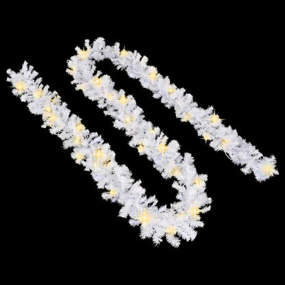 Christmas Garland With Led Lights