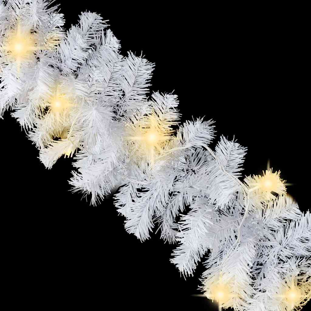 Christmas Garland With Led Lights