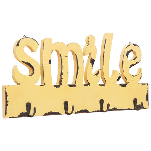Wall Mounted Coat Rack Smile 50X23 Cm