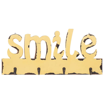 Wall Mounted Coat Rack Smile 50X23 Cm