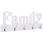 Wall Mounted Coat Rack Smile 50X23 Cm