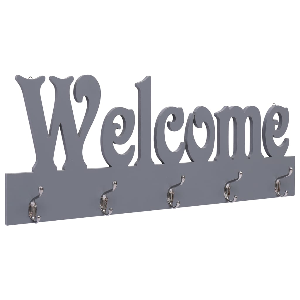 Wall Mounted Coat Rack Smile 50X23 Cm