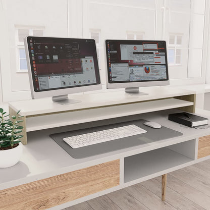 Monitor Stand 100X24X13 Cm Engineered Wood
