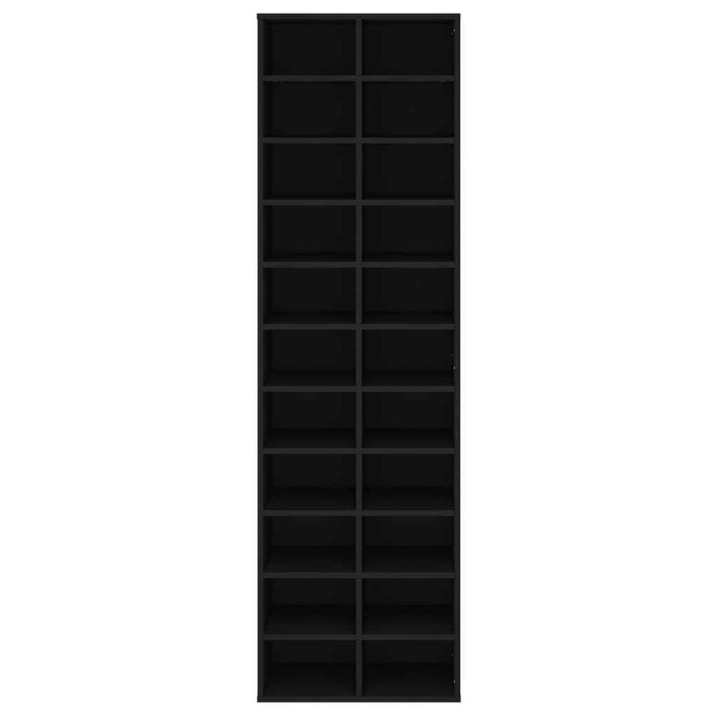 Shoe Cabinet 54X34X183 Cm Engineered Wood