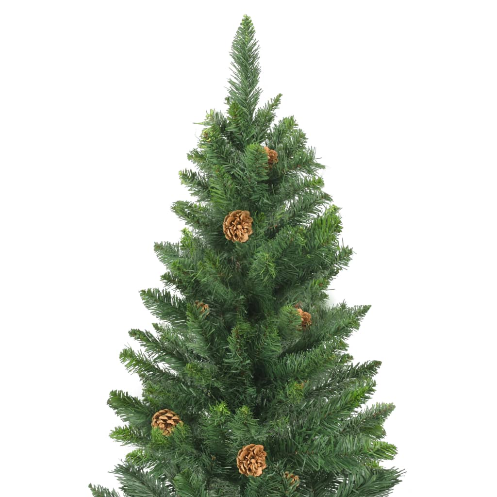 Artificial Christmas Tree With Pine Cones 150 Cm