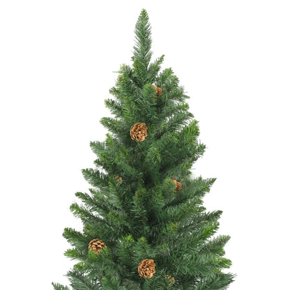 Artificial Christmas Tree With Pine Cones 150 Cm