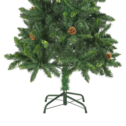 Artificial Christmas Tree With Pine Cones 150 Cm
